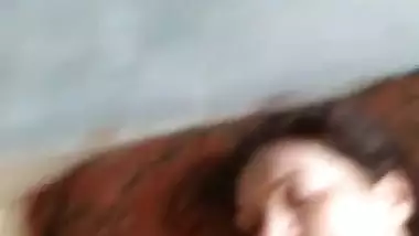 Mature aunty puffy pussy fucking by husband friend