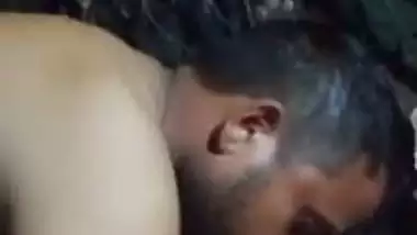 Devar eats Punjabi Bhabhi’s big boobs and records sex MMS