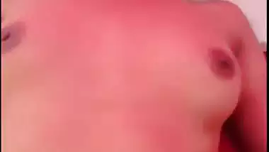 Guy bangs his 19-year-old dehati GF in a hotel room