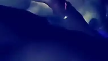 Lustful Desi man records his nude XXX wife and plays with her twat