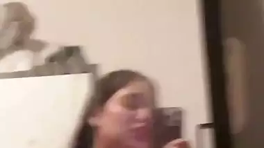 Hot and sexy Indian nude girl shows her big boobs and pussy