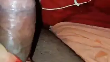 Marathi wife blowjob with cleavage show in nighty