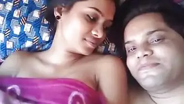 Sexy honeymoon romantic sex of Meghana