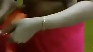 Big boob Tamil Bhabhi strips in nude MMS for her BF