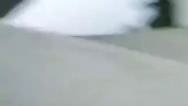 Flashing to neighbor desi aunty