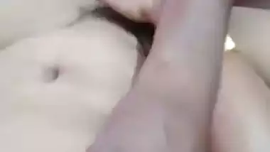 Desi rubbing pussy while fucking