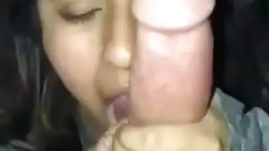 Gujju NRI Devousing Big dick with facials