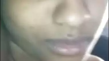 Merged sexy video of Indian hottie Janvi making naked selfie footage
