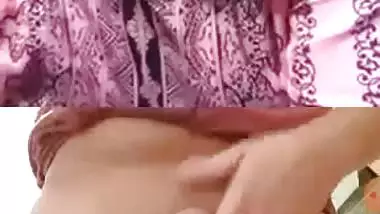 Pakistani lovers enjoying each others on video call