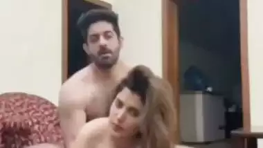 Married wife doggy sex on the floor with husband