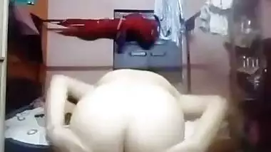 Indian married Bhabhi making her own nude video