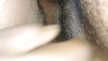 Sexy ass desi wife riding dick of husband after blowjob