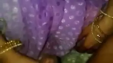 Desi village wife lalita singh showing boobs handjob hubbys dick