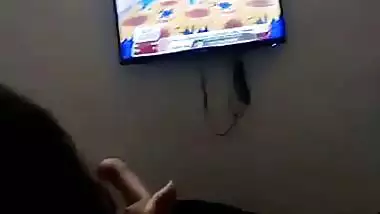 Curly hair mallu girlfriend sucking boyfriend dick