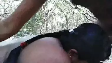 Desi Couple recording their fucking session outdoor