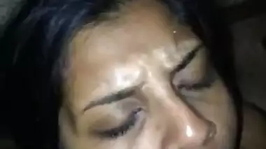 Horny desi girl sucking cock
