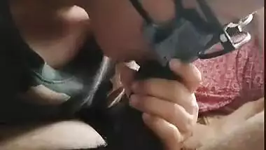 Aah! Behan ne kya land chusa