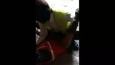 Construction worker enjoys hardcore sex with his co worker
