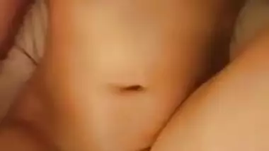 Sexy Indian Bhabhi cumming on Big Cock