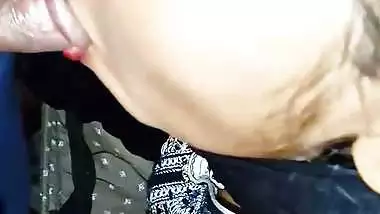 Dark nipples village wife boobs showing and viral blowjob