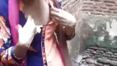 Cute indain village girl showing her boobs to boyfriend