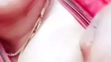 Cheating bhabhi shows boobs and pussy to secret lover