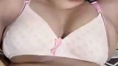 Big boob Bhabhi moans during her hard desi chudai