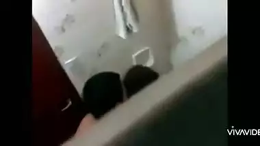 Horny College Lovers Caught Having Sex In The Toilet